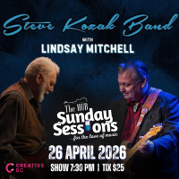 SUNDAY SESSIONS ft Steve Kozak Band with Special Guest Lindsay Mitchell